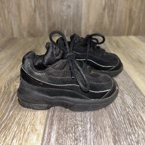 Nike Air Max 95 Triple Black Baby Toddler Infant US Size 6C Shoes 311525-055